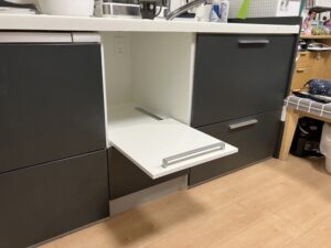 京都キッチン取付け隊　食洗機の取外して収納　施工後